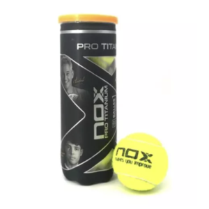 Tarro de Pelotas NOX Pro Titanium X3