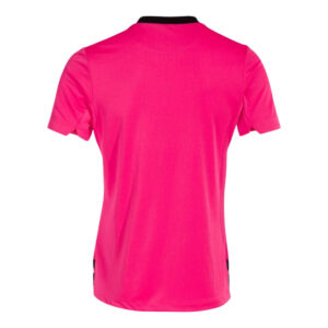 Polera Joma Ranking Fucsia Cuello Negro